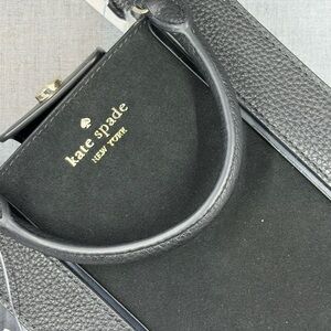 Kate Spade Black Textured Handbag